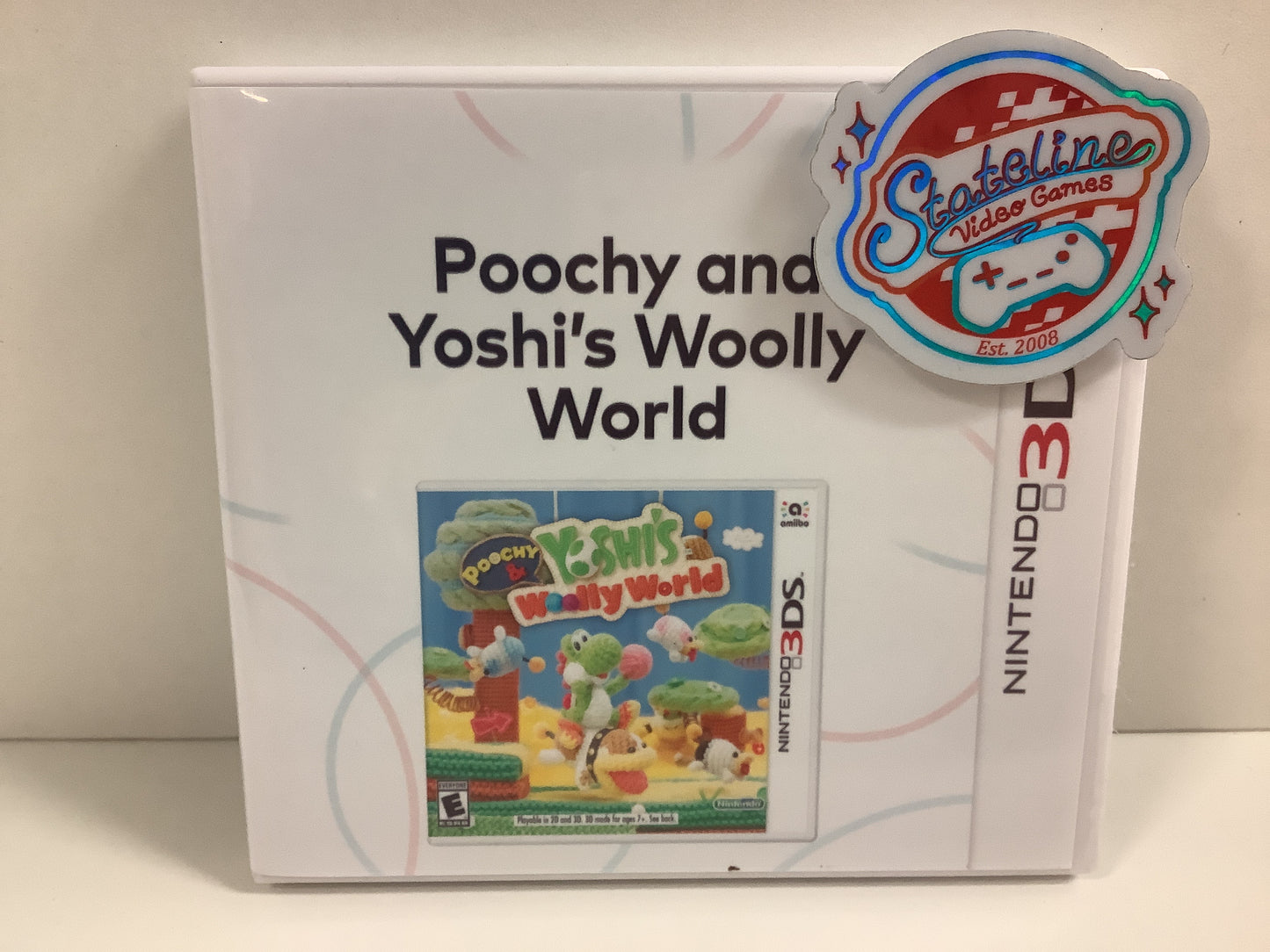 Poochy & Yoshi's Woolly World - Nintendo 3DS