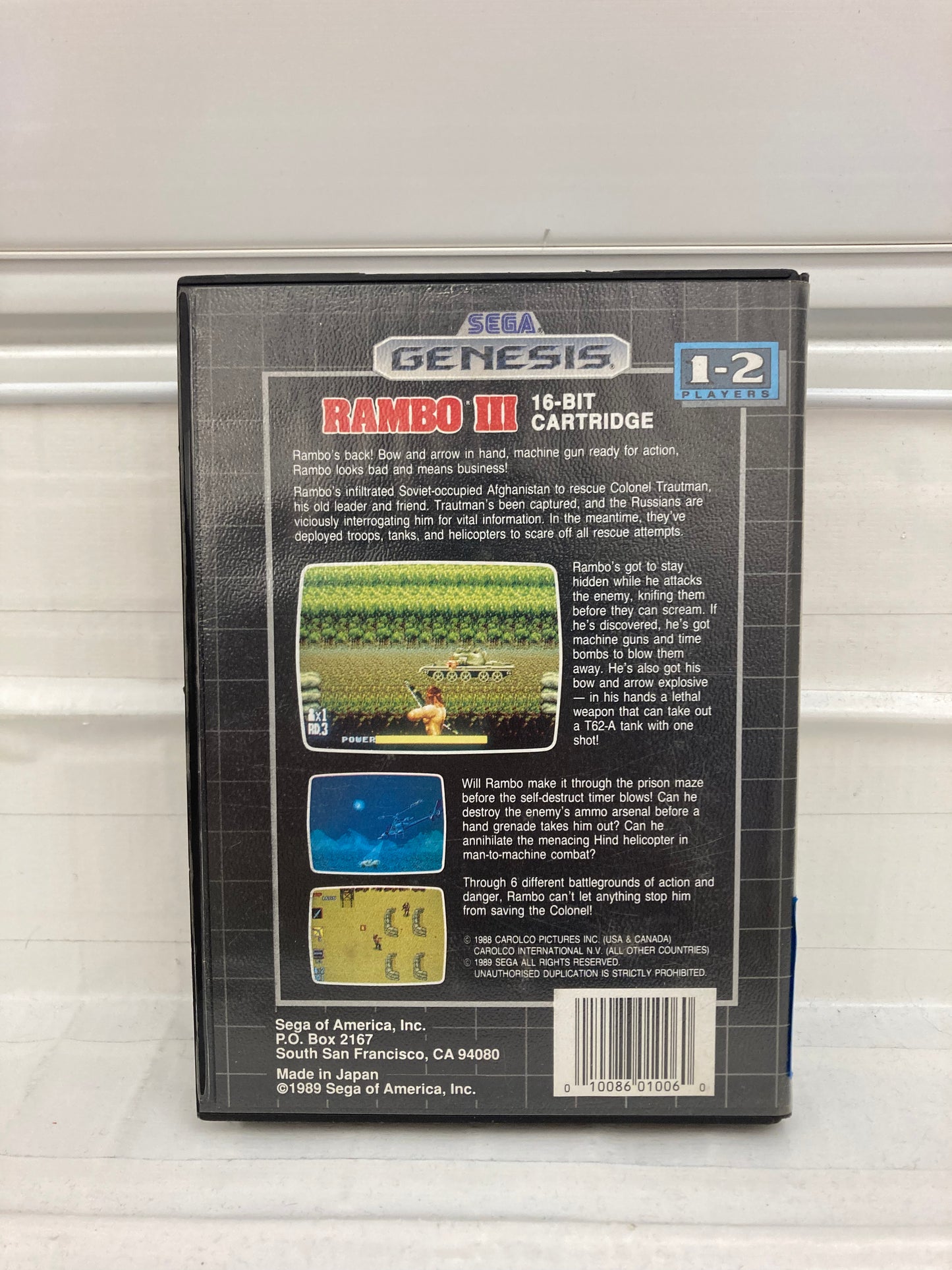 Rambo III - Sega Genesis