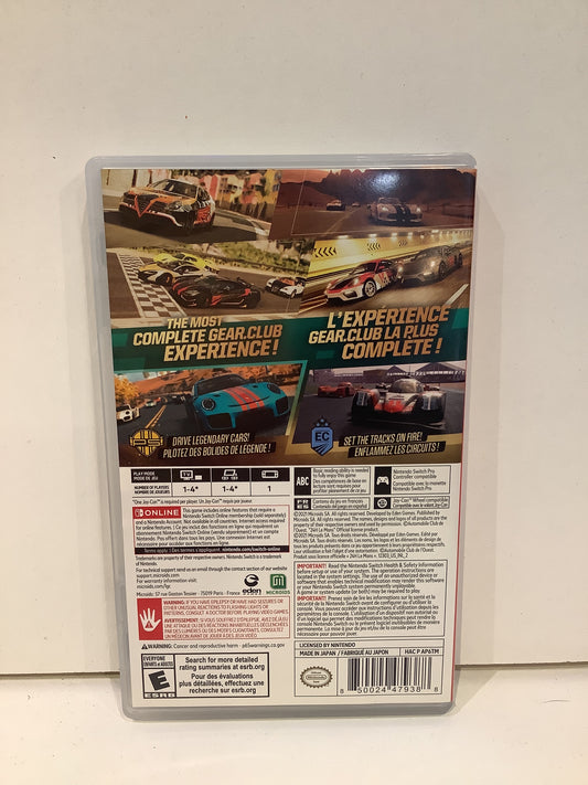 Gear-Club Unlimited 2 [Definitive Edition] - Nintendo Switch