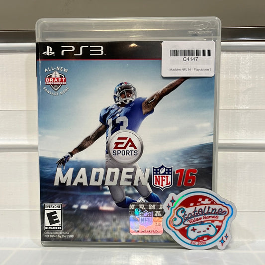 Madden NFL 16 - Playstation 3
