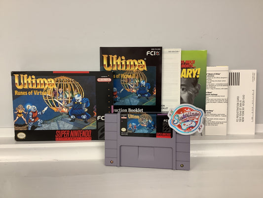Ultima Runes of Virtue II - Super Nintendo
