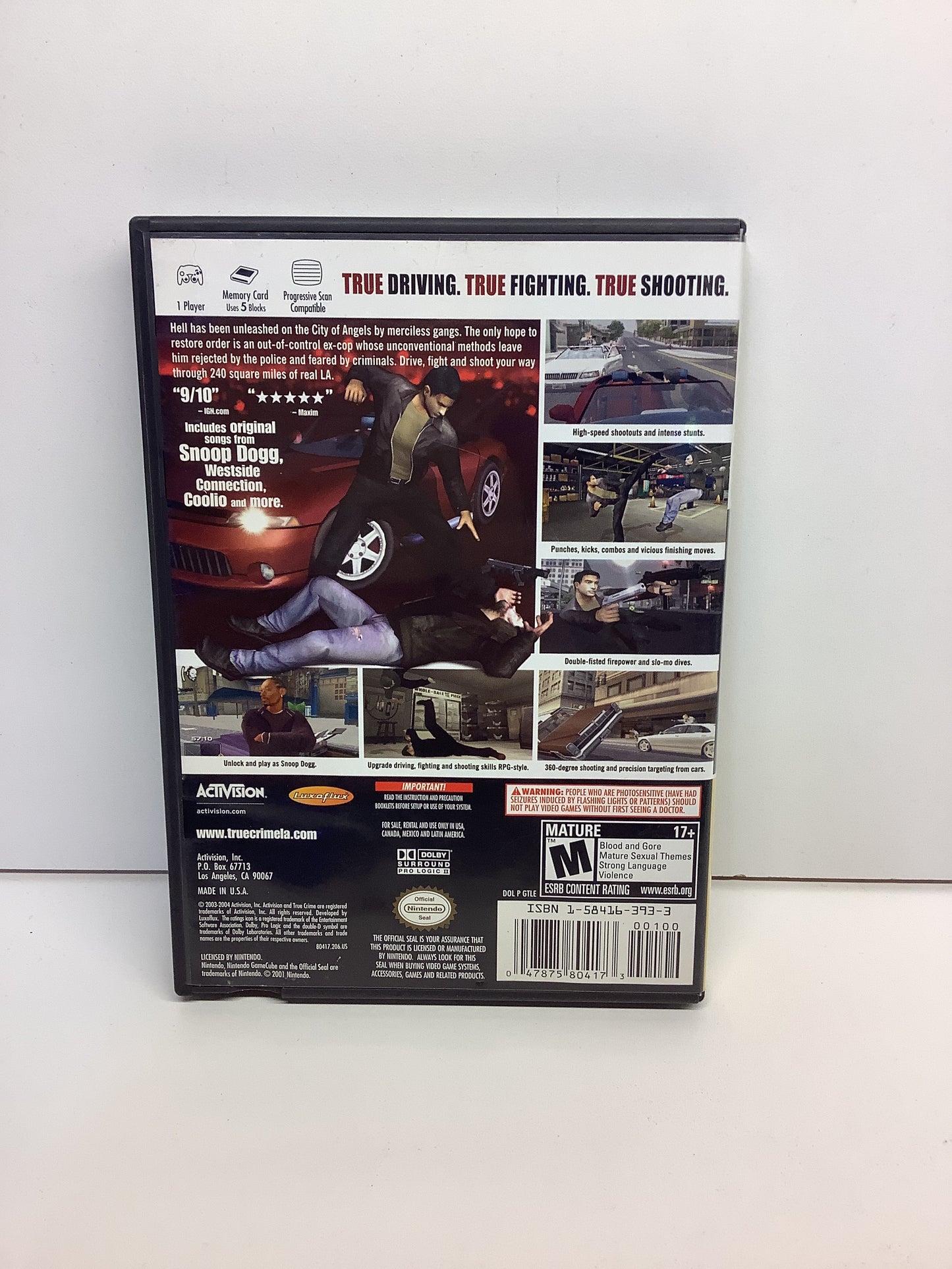 True Crime Streets of LA [Player's Choice] - Gamecube