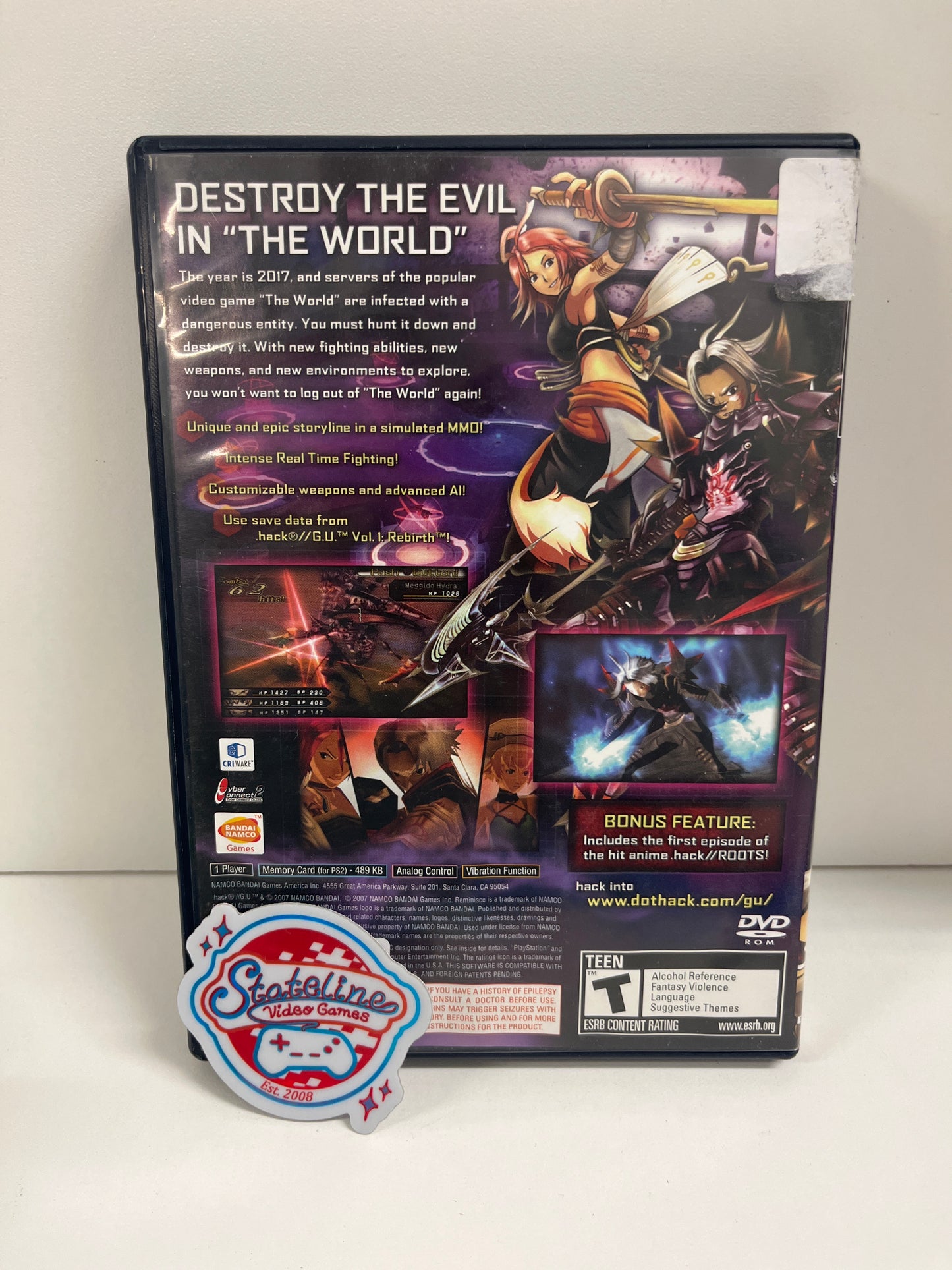 .hack GU Reminisce - Playstation 2