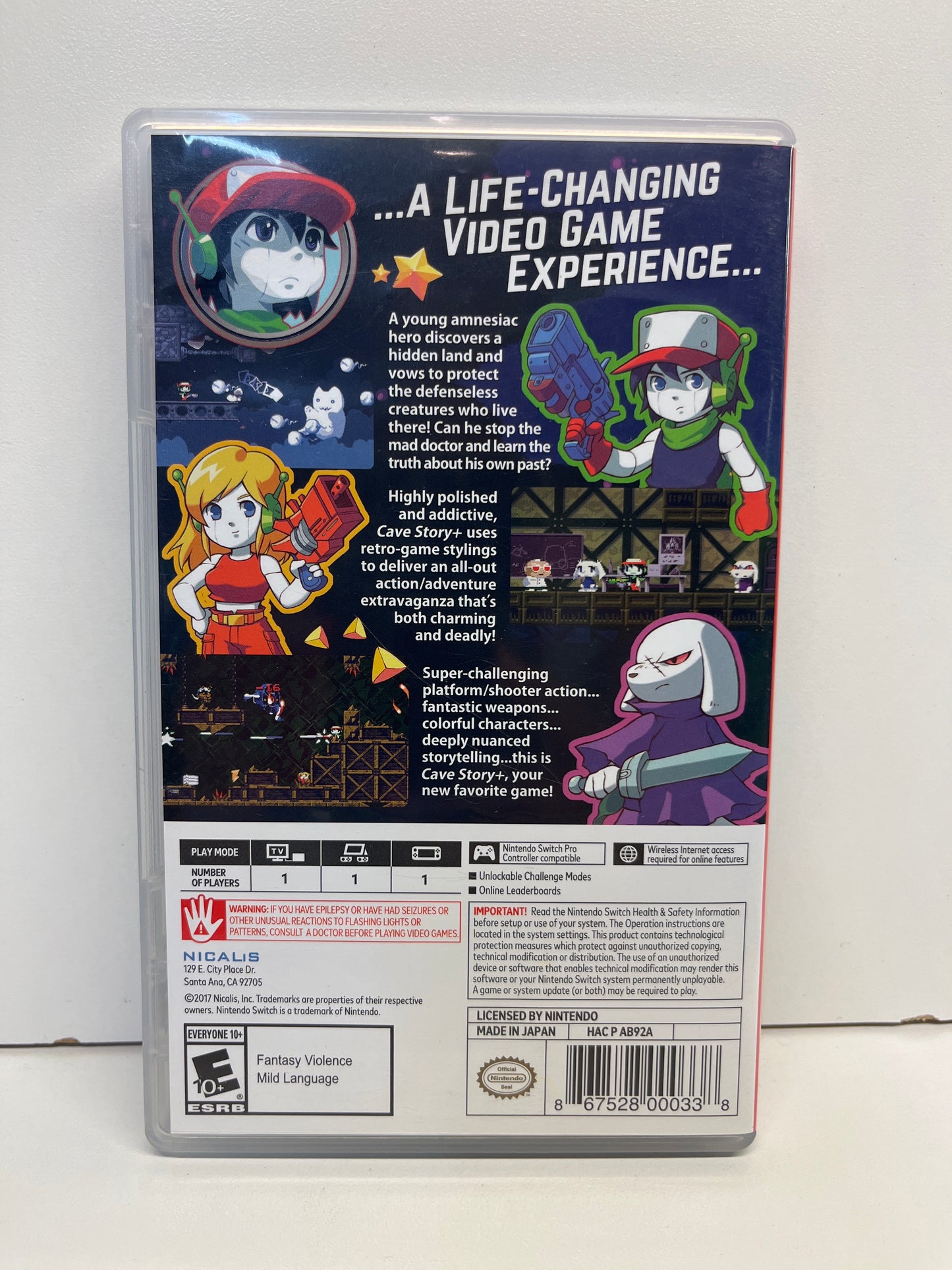 Cave Story+ - Nintendo Switch