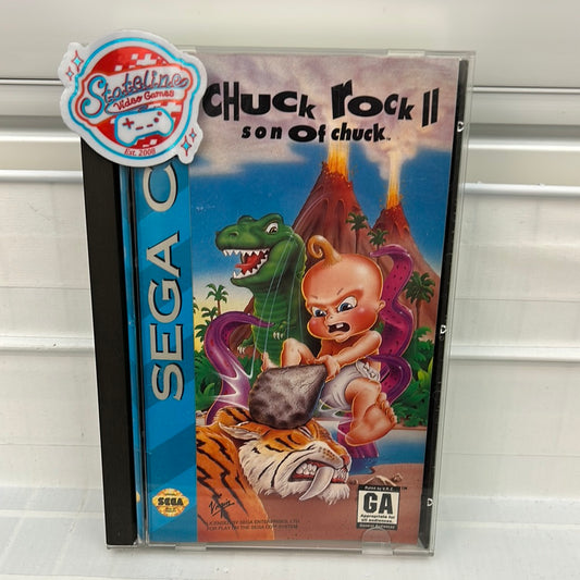 Chuck Rock II Son of Chuck - Sega CD