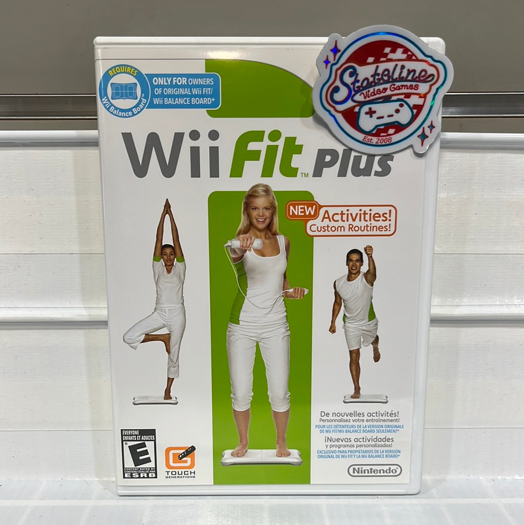 Wii Fit Plus (game only) - Wii