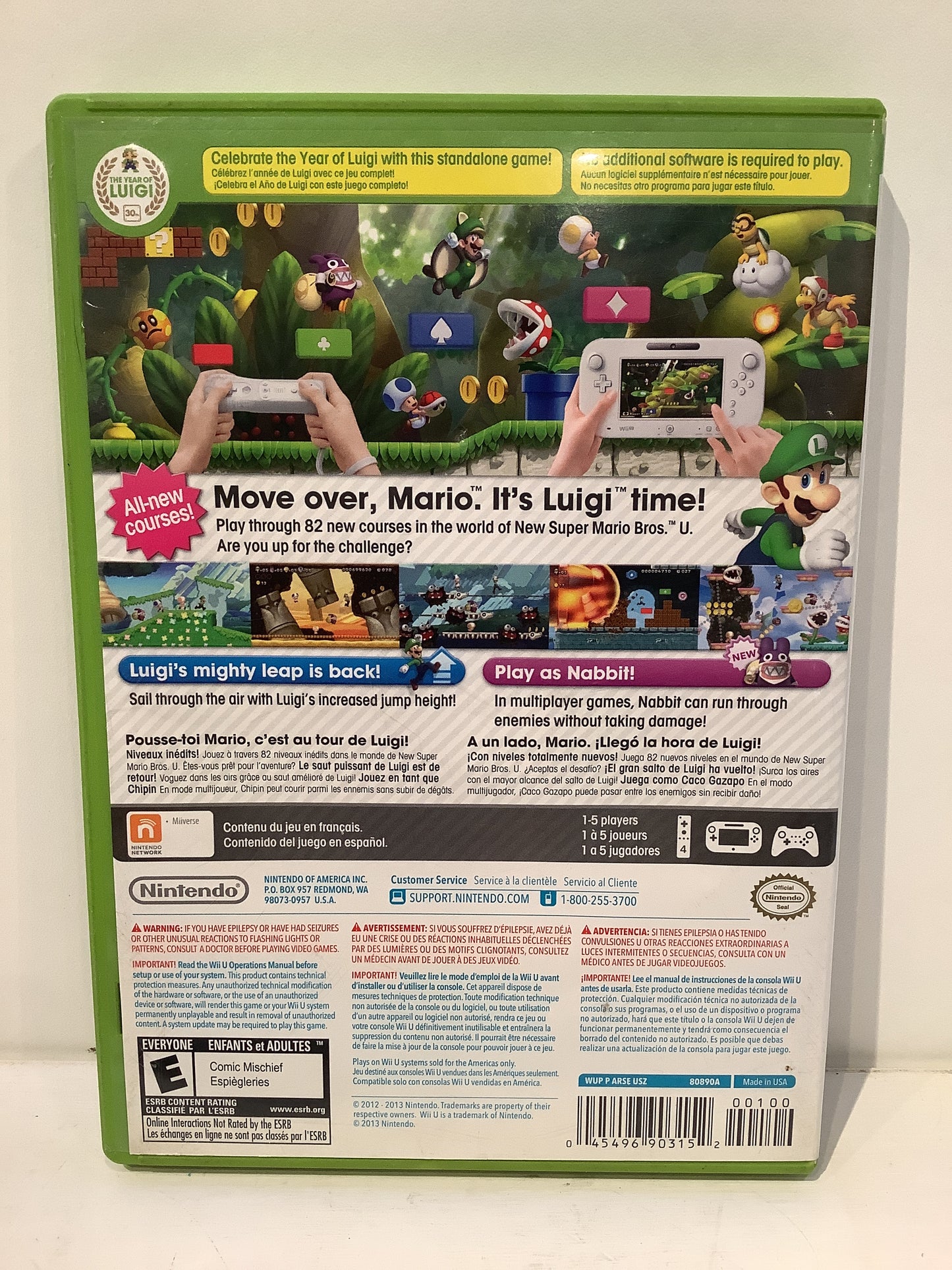 New Super Luigi U - Wii U