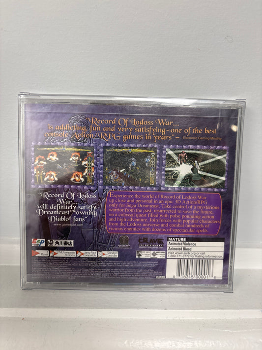 Record of Lodoss War - Sega Dreamcast