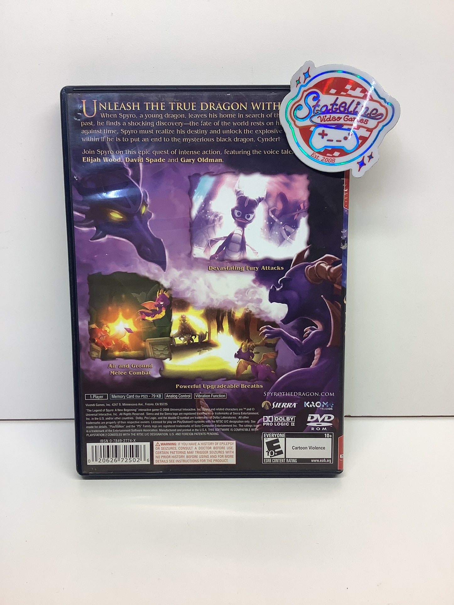 Legend of Spyro A New Beginning [Greatest Hits] - Playstation 2