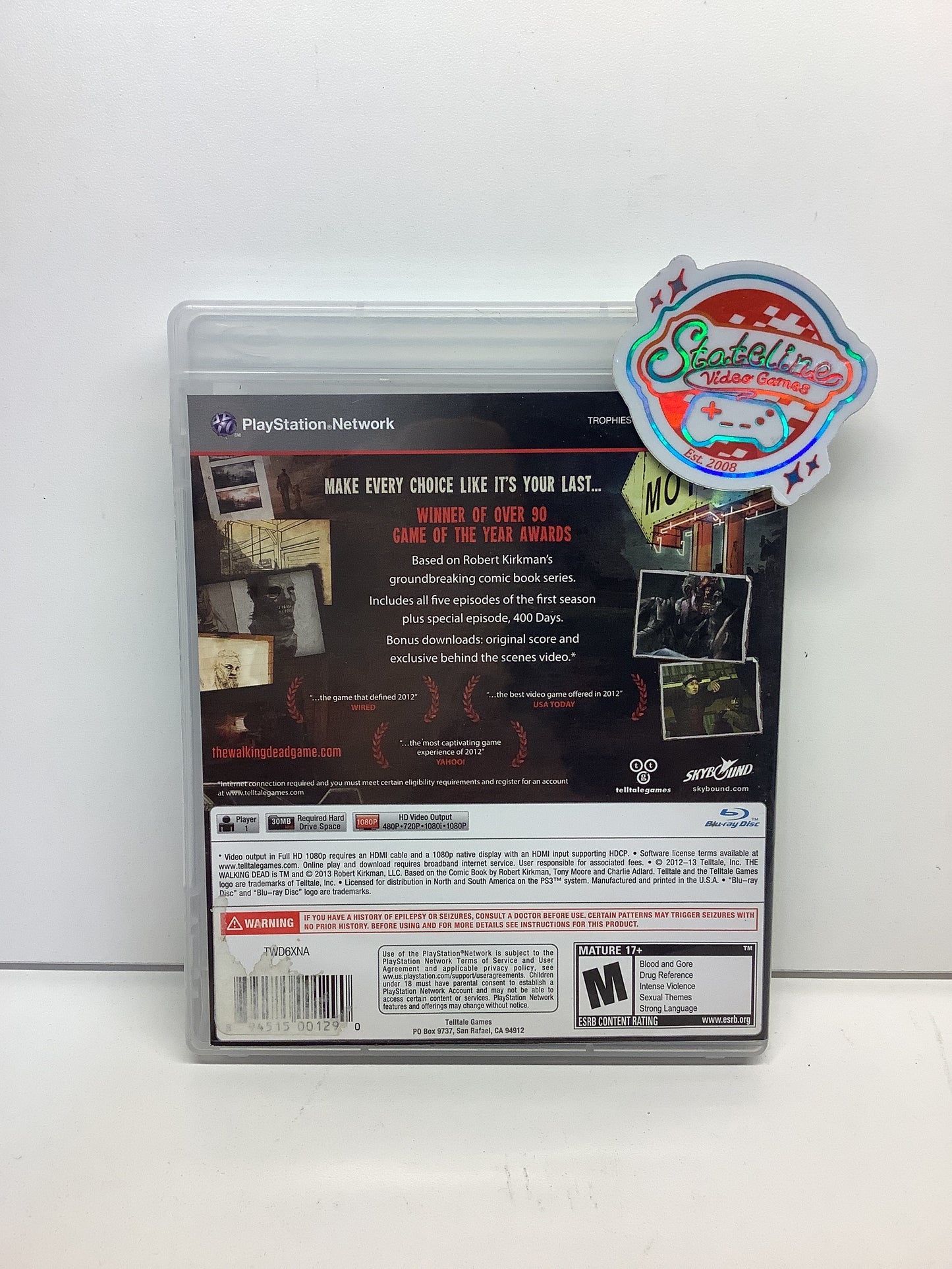 The Walking Dead [Game of the Year] - Playstation 3