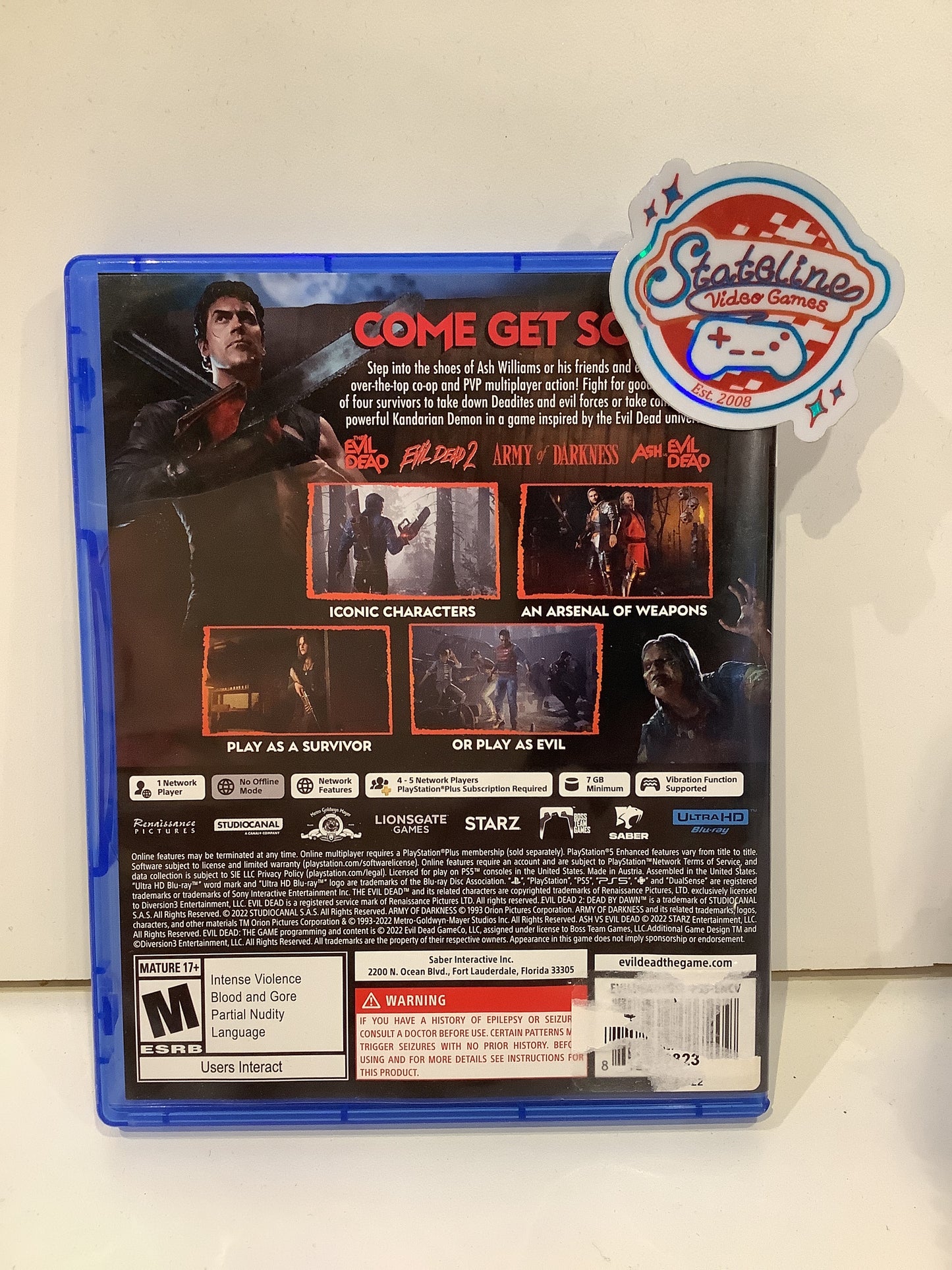 Evil Dead: The Game - Playstation 5