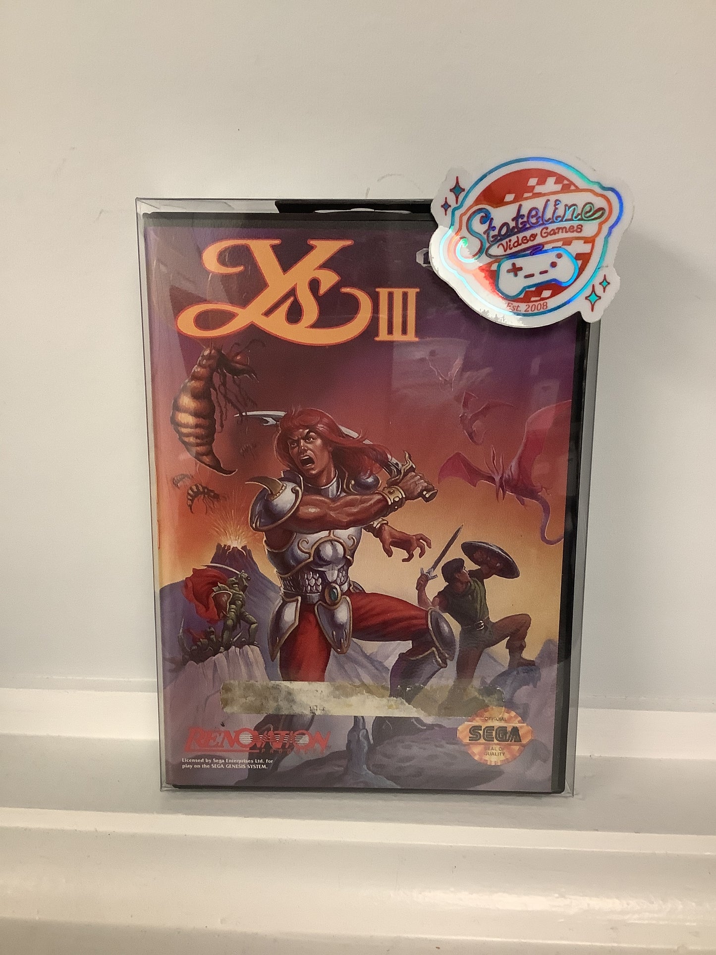 Ys III Wanderers from Ys - Sega Genesis