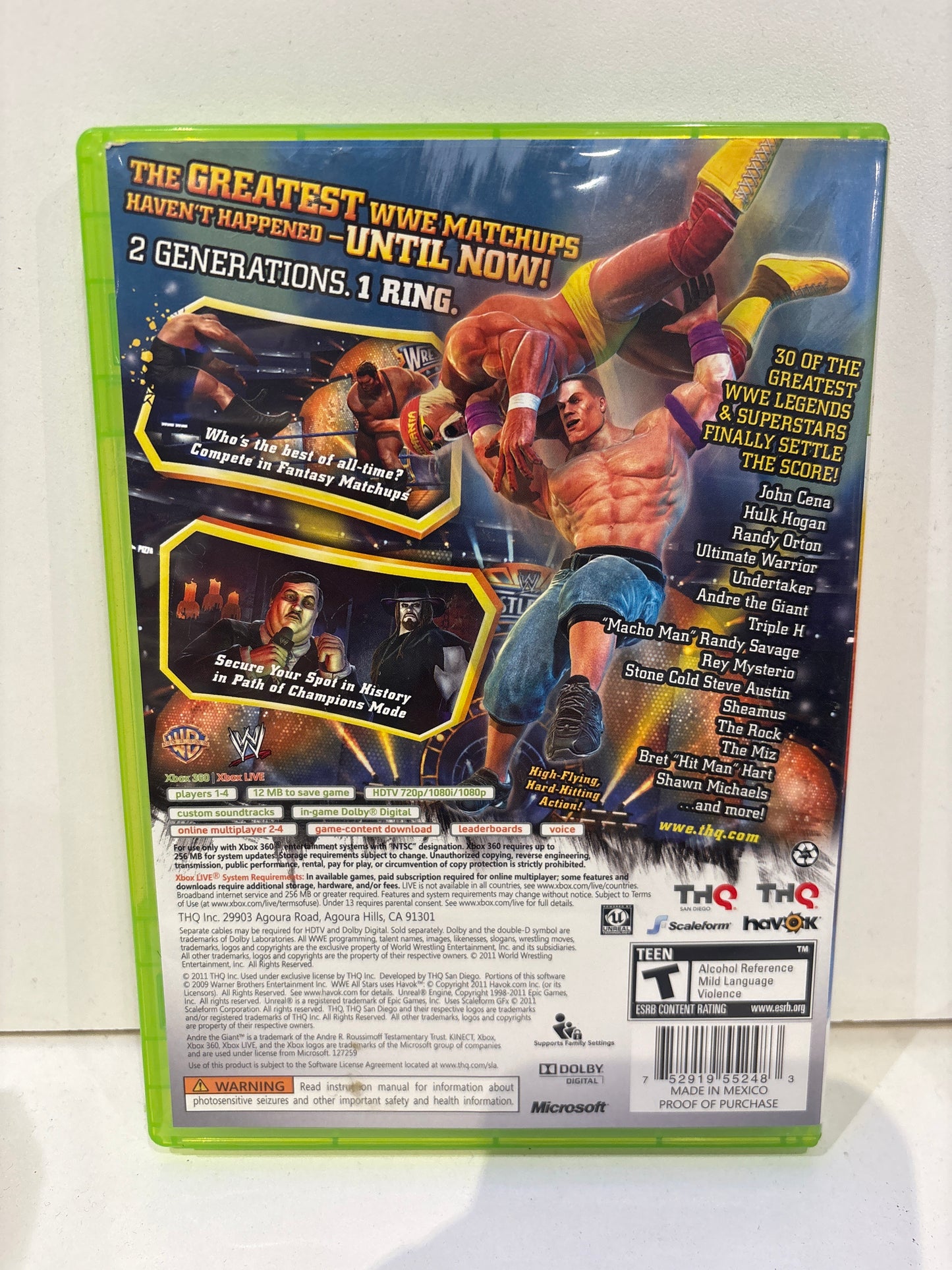 WWE All Stars - Xbox 360