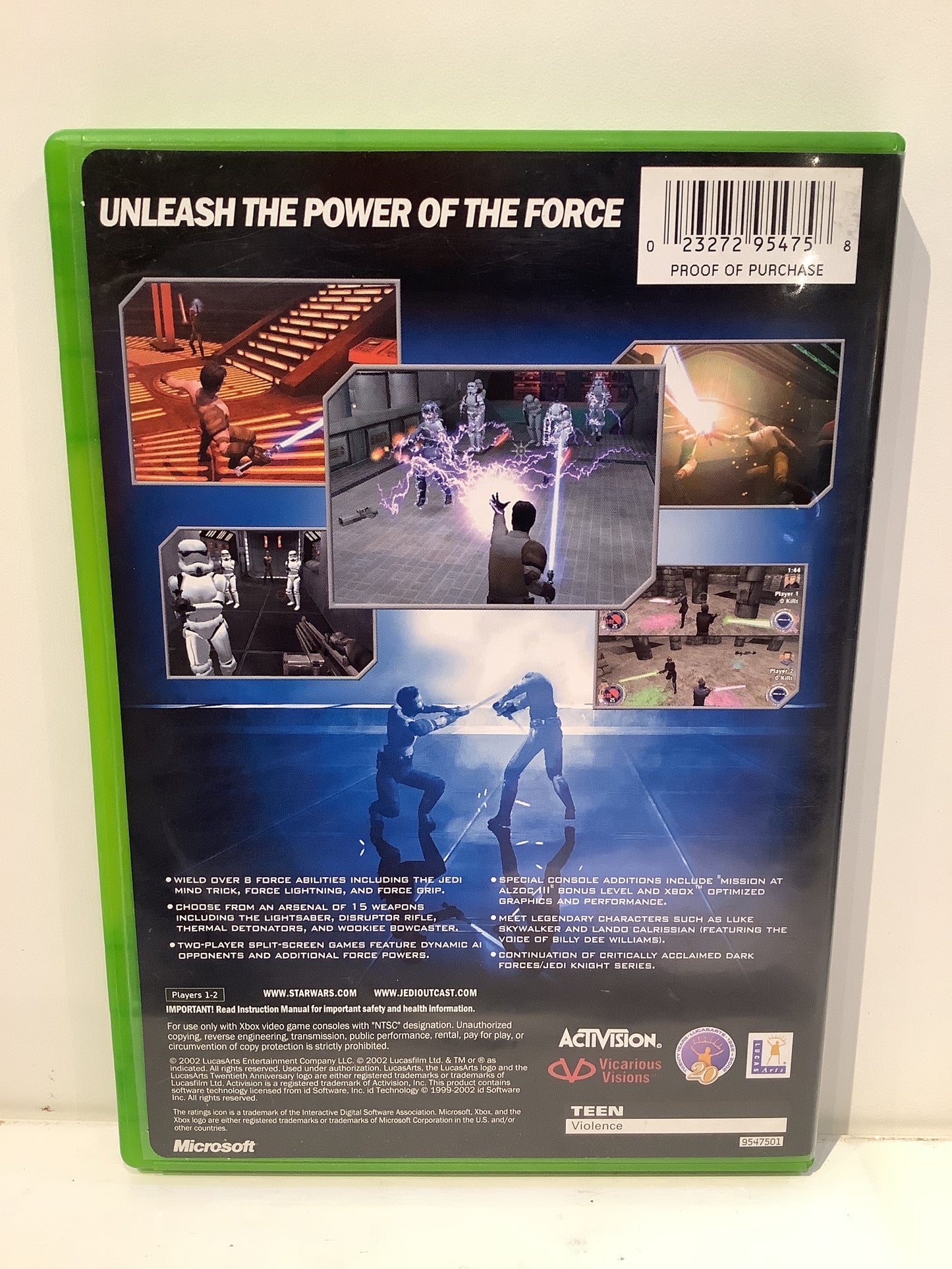 Star Wars Jedi Knight II: Jedi Outcast - Xbox