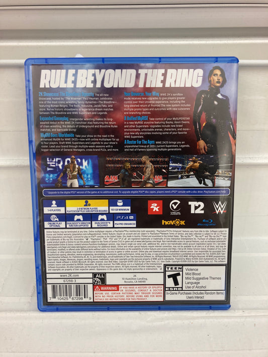WWE 2K25 - PlayStation 4