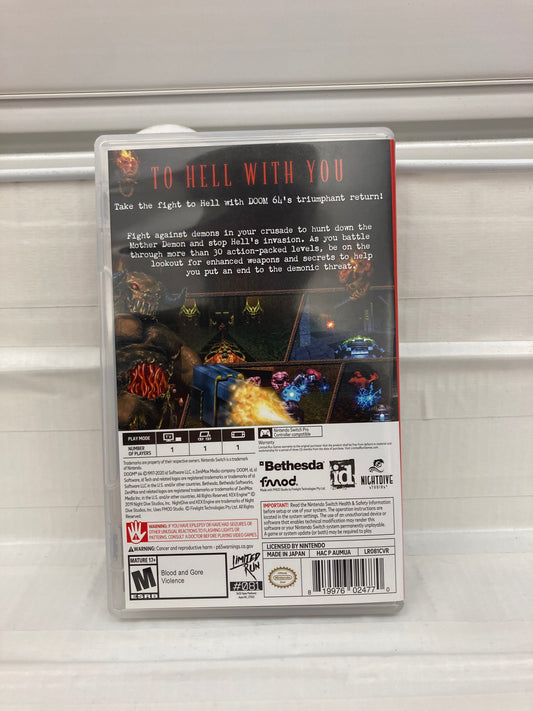 Doom 64 - Nintendo Switch