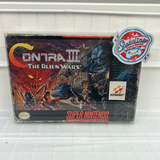 Contra III The Alien Wars - Super Nintendo