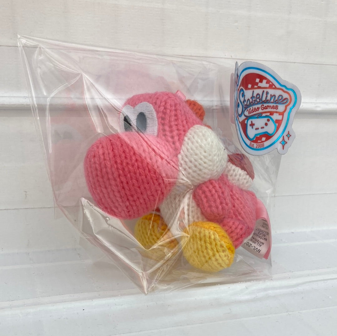 Yarn Yoshi - Pink - Amiibo