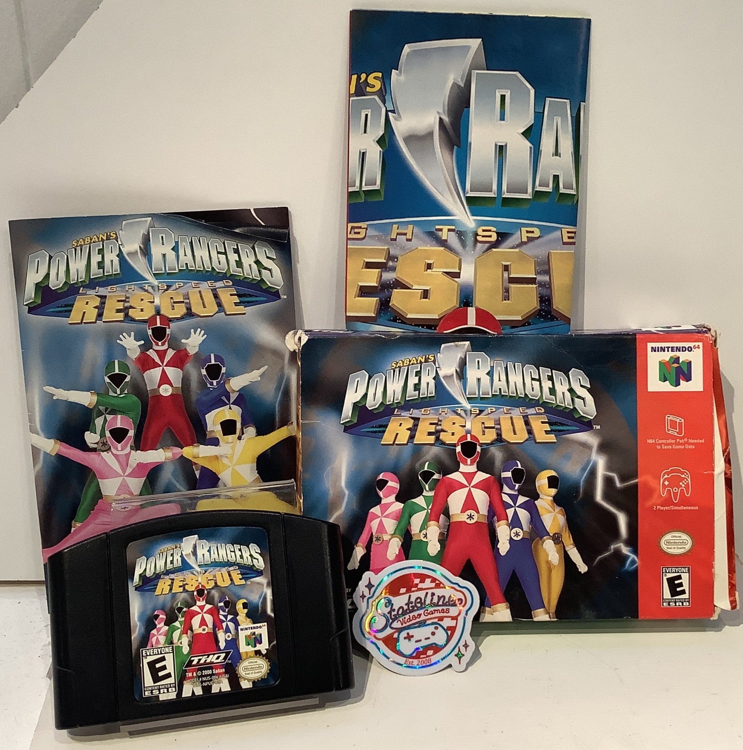 Power Rangers Lightspeed Rescue - Nintendo 64