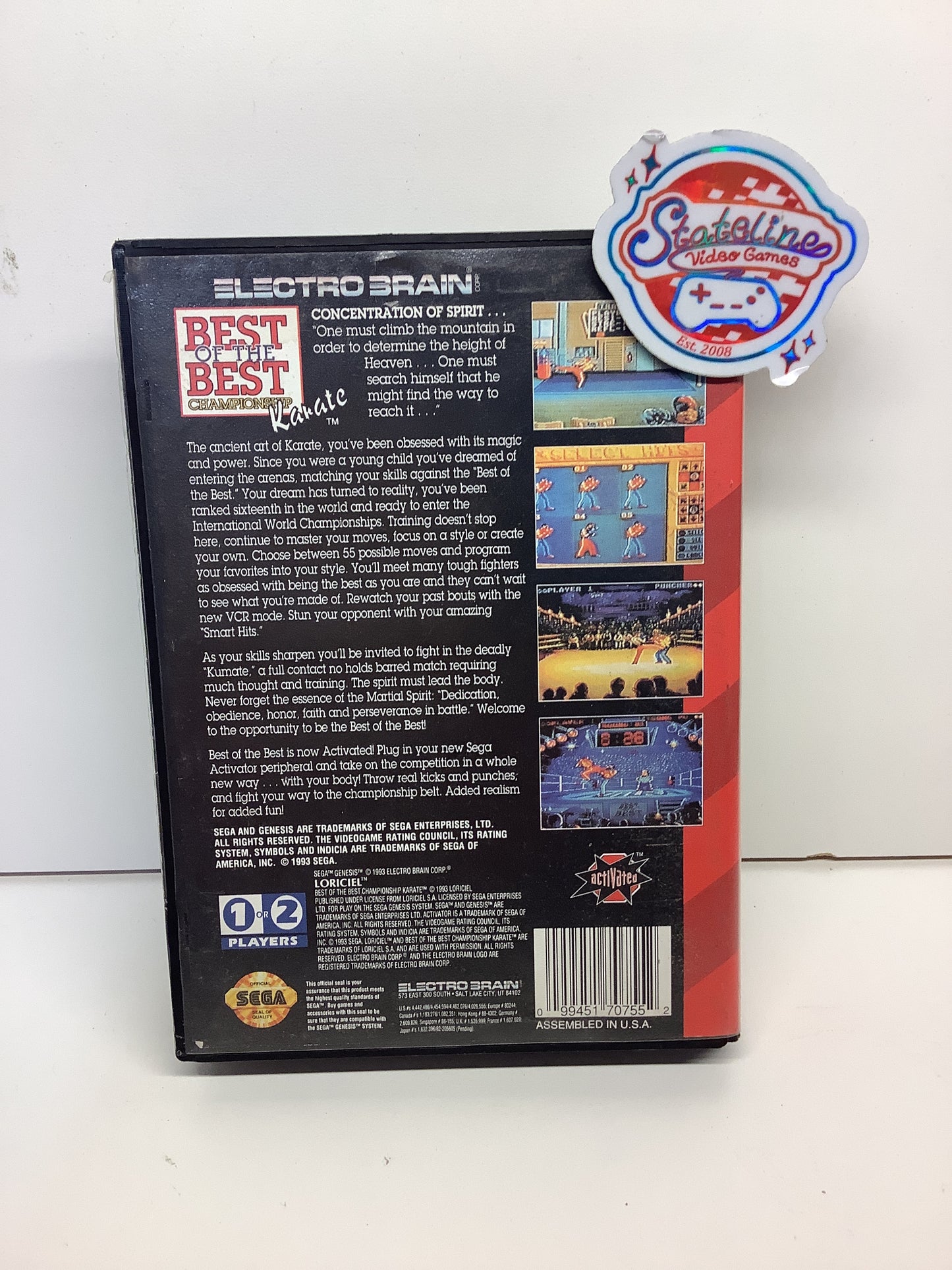 Best of the Best Championship Karate - Sega Genesis