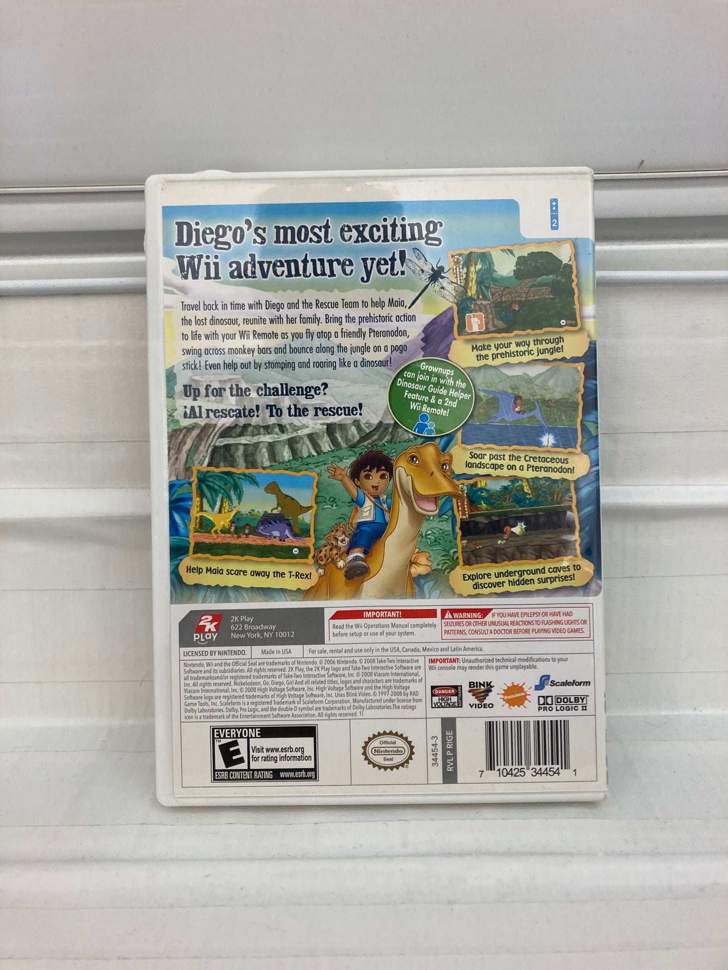 Go, Diego, Go: Great Dinosaur Rescue - Wii