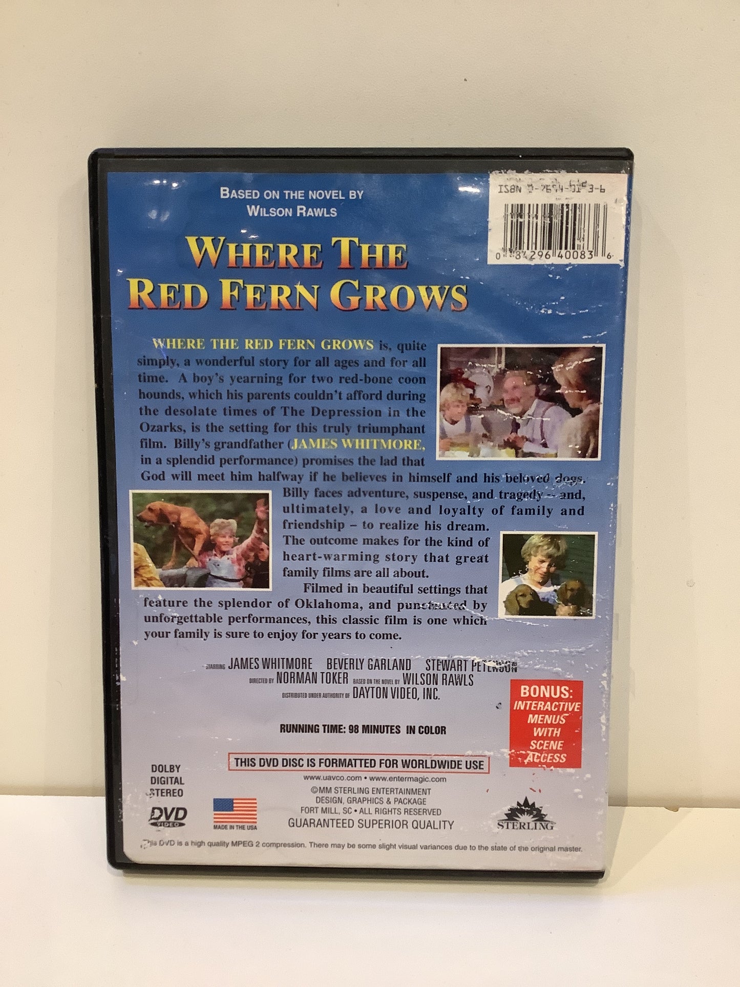 Where the Red Fern Grows - DVD
