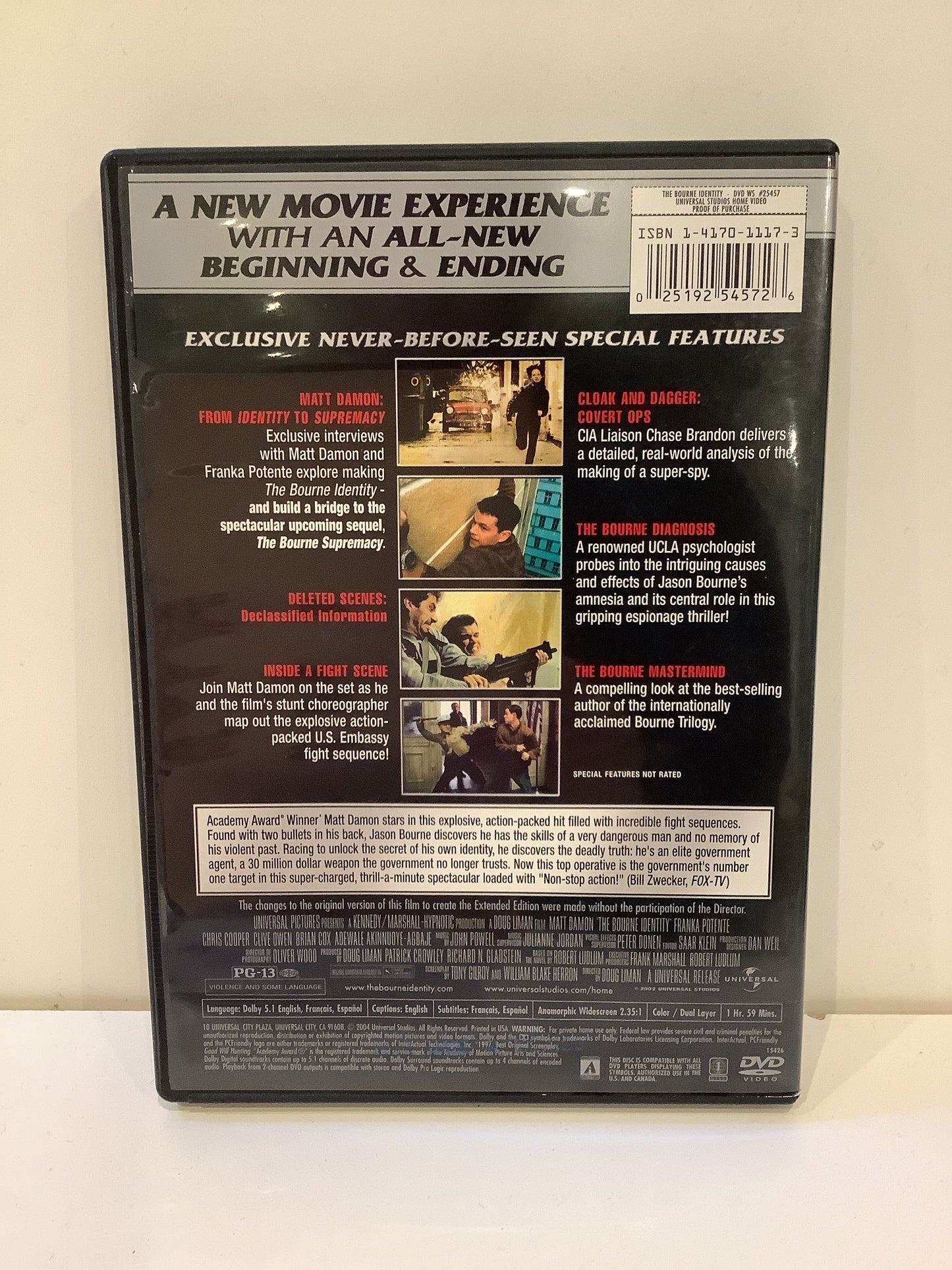 The Bourne Identity - DVD