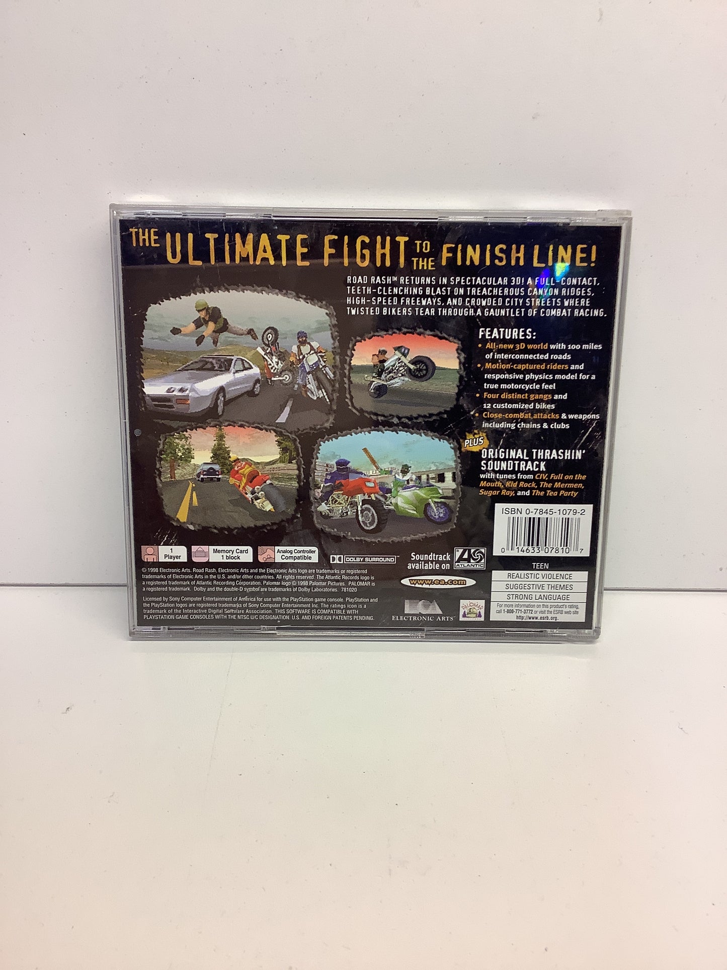 Road Rash 3D - Playstation