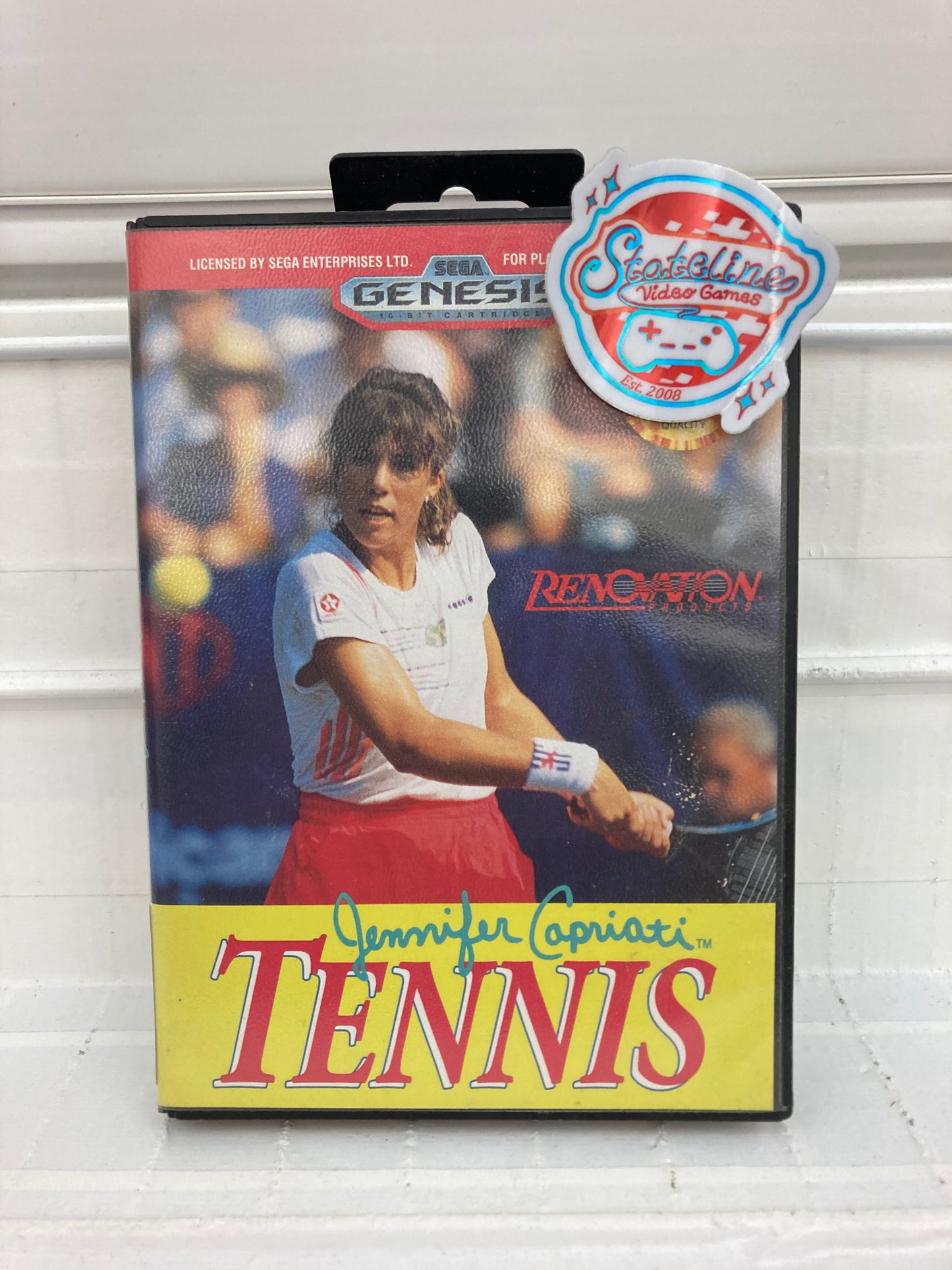 Jennifer Capriati Tennis - Sega Genesis