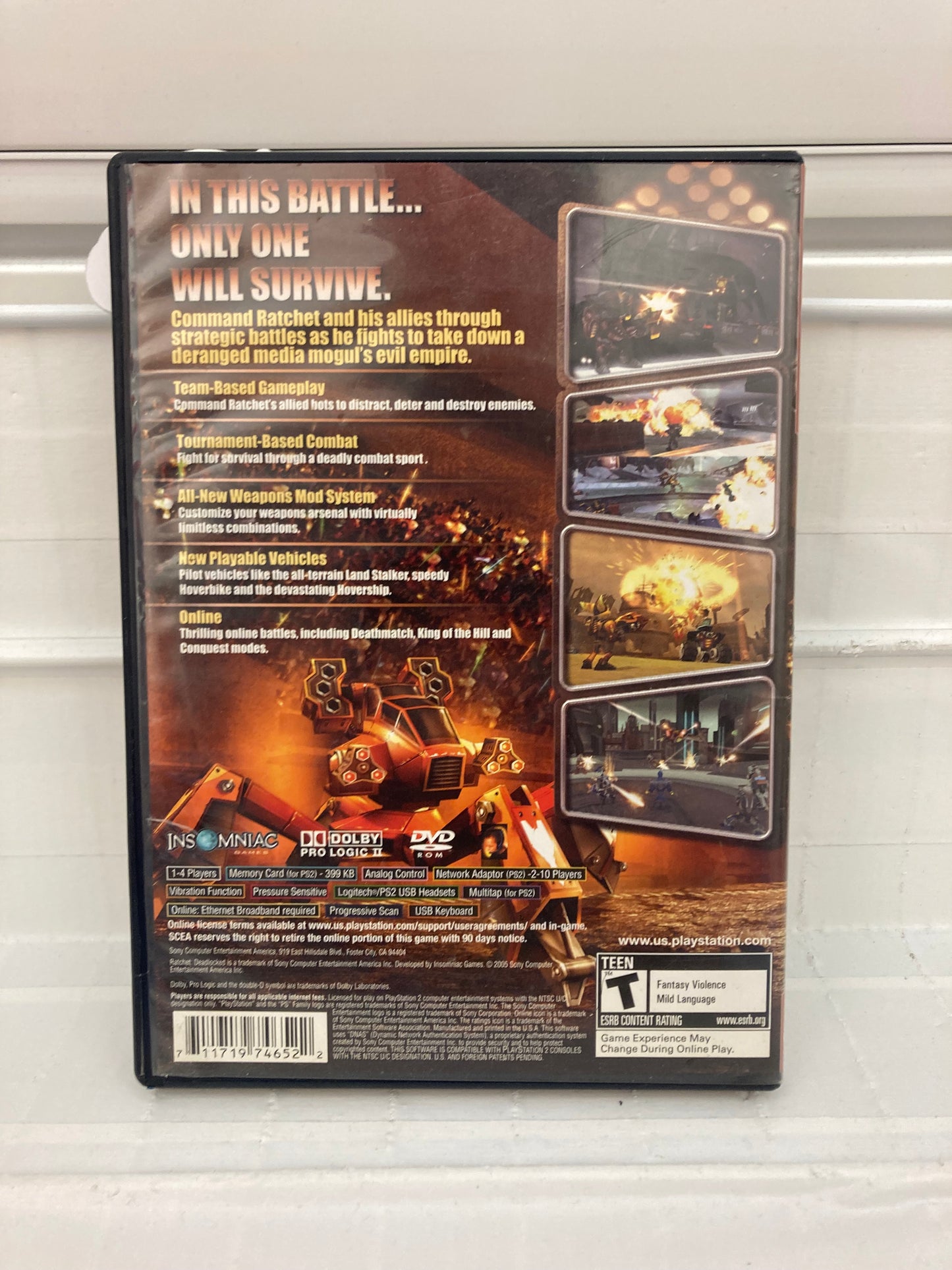 Ratchet Deadlocked [Greatest Hits] - Playstation 2