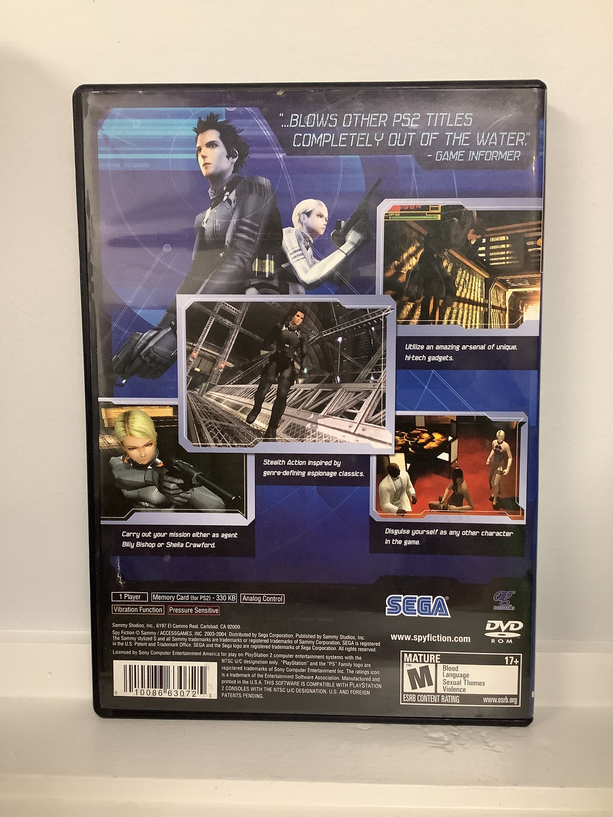 Spy Fiction - Playstation 2