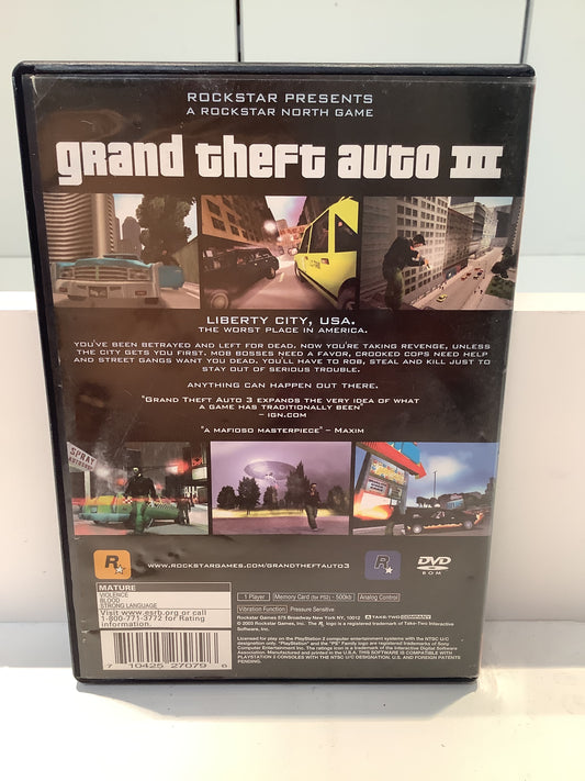 Grand Theft Auto III [Greatest Hits] - Playstation 2