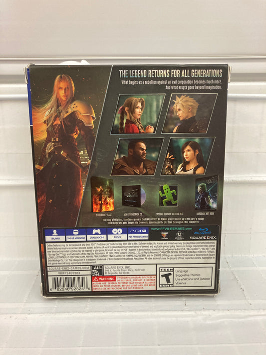 Final Fantasy VII Remake [Deluxe Edition] - Playstation 4
