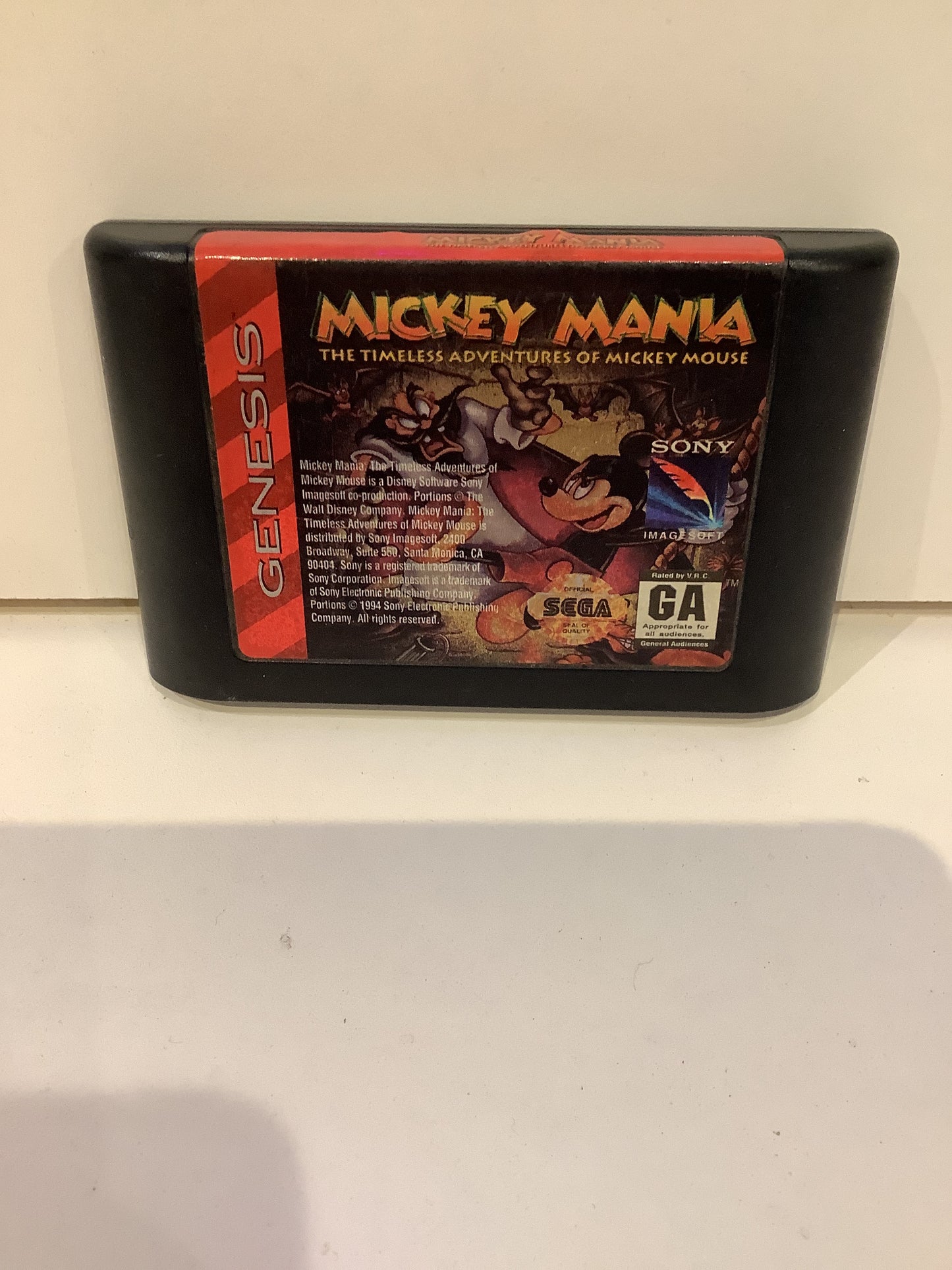 Mickey Mania - Sega Genesis