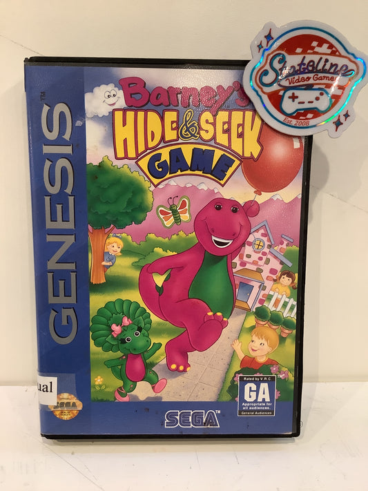 Barney Hide and Seek - Sega Genesis