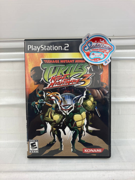 Teenage Mutant Ninja Turtles 3 Mutant Nightmare - Playstation 2
