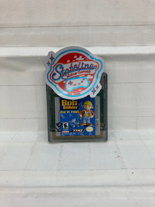 Bob the Builder Fix it Fun - GameBoy Color
