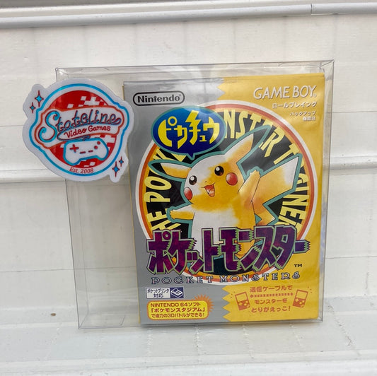 Pokemon Yellow JP - GameBoy