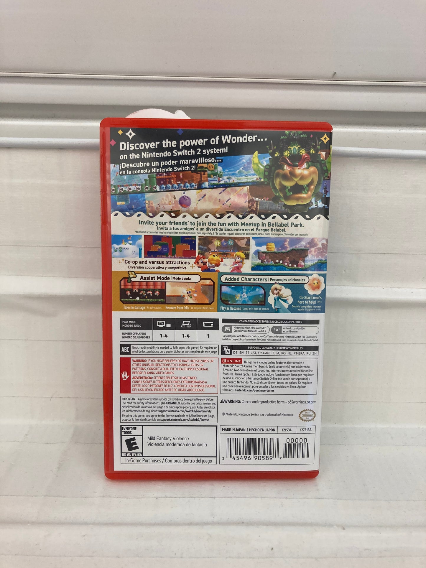 Super Mario Bros. Wonder Nintendo Switch 2 Edition + Meetup in Bellabel Park - Nintendo Switch 2