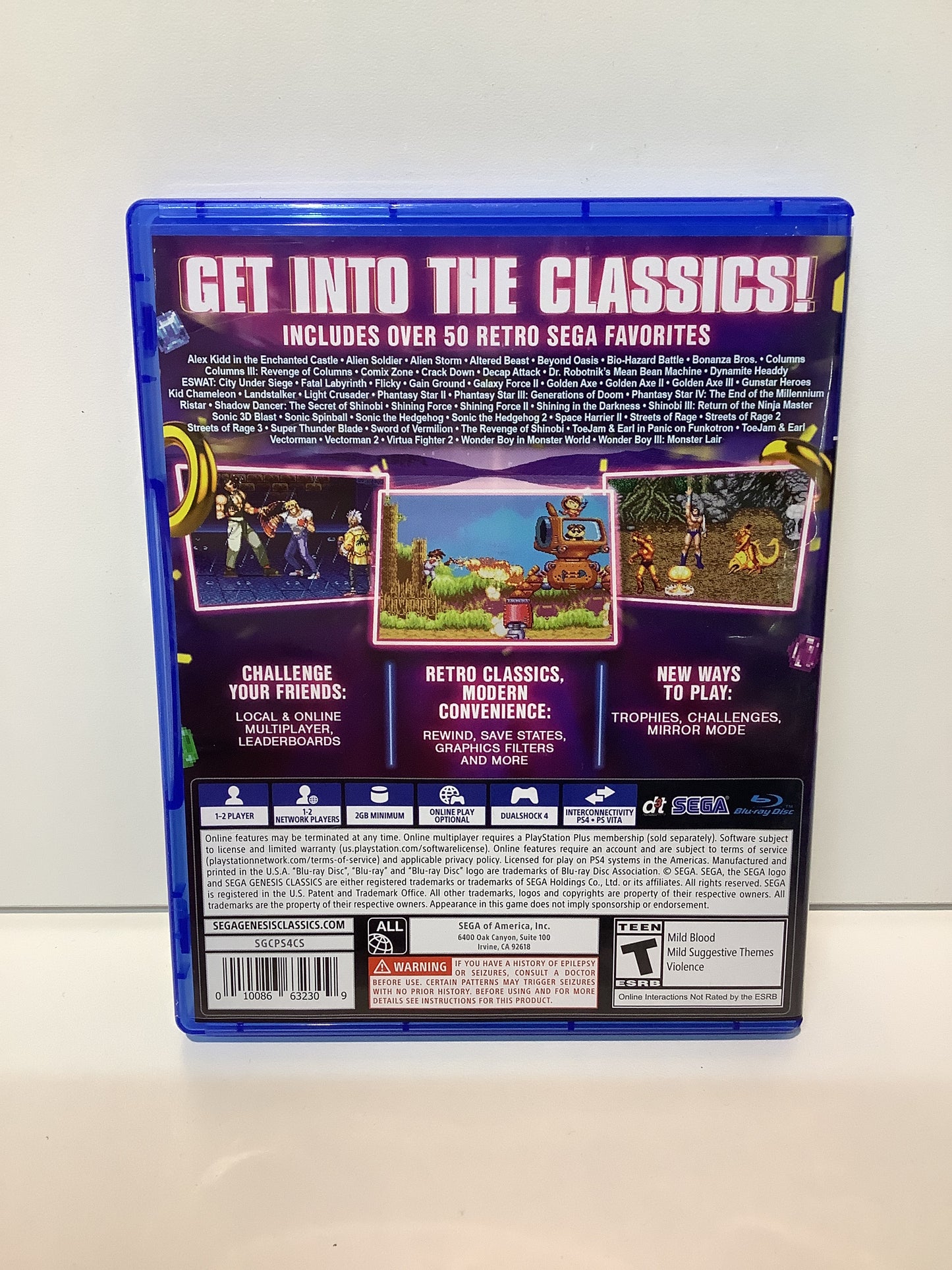 Sega Genesis Classics - Playstation 4