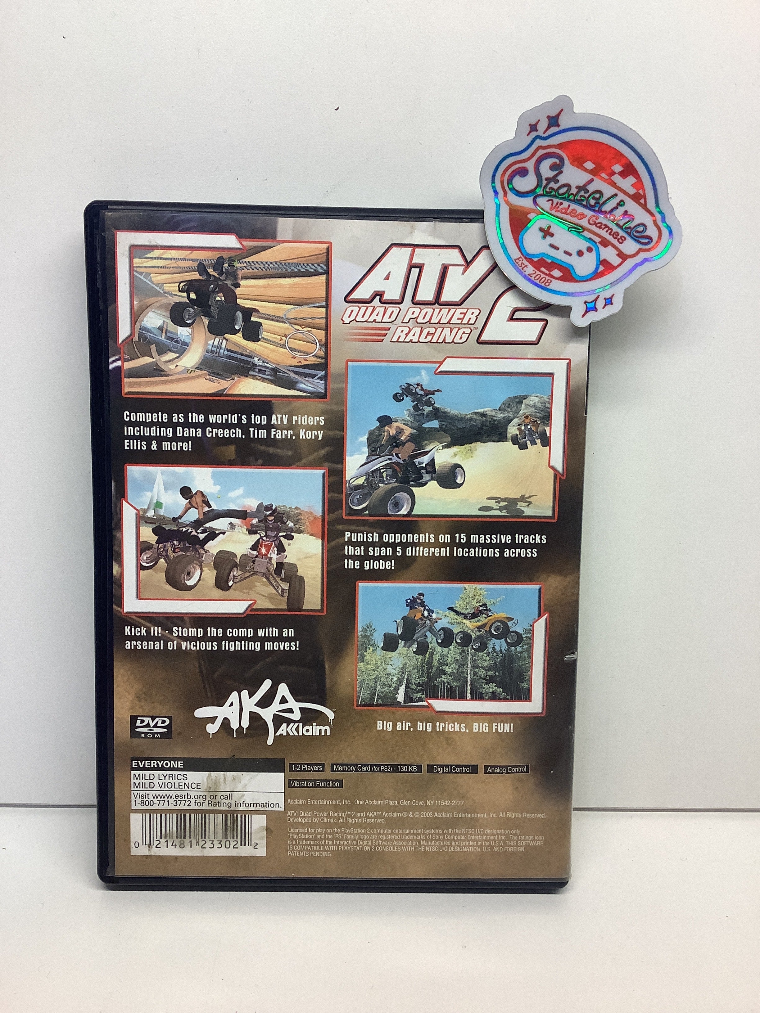 ATV Quad Power Racing 2 - Playstation 2 – Stateline Video Games Inc.