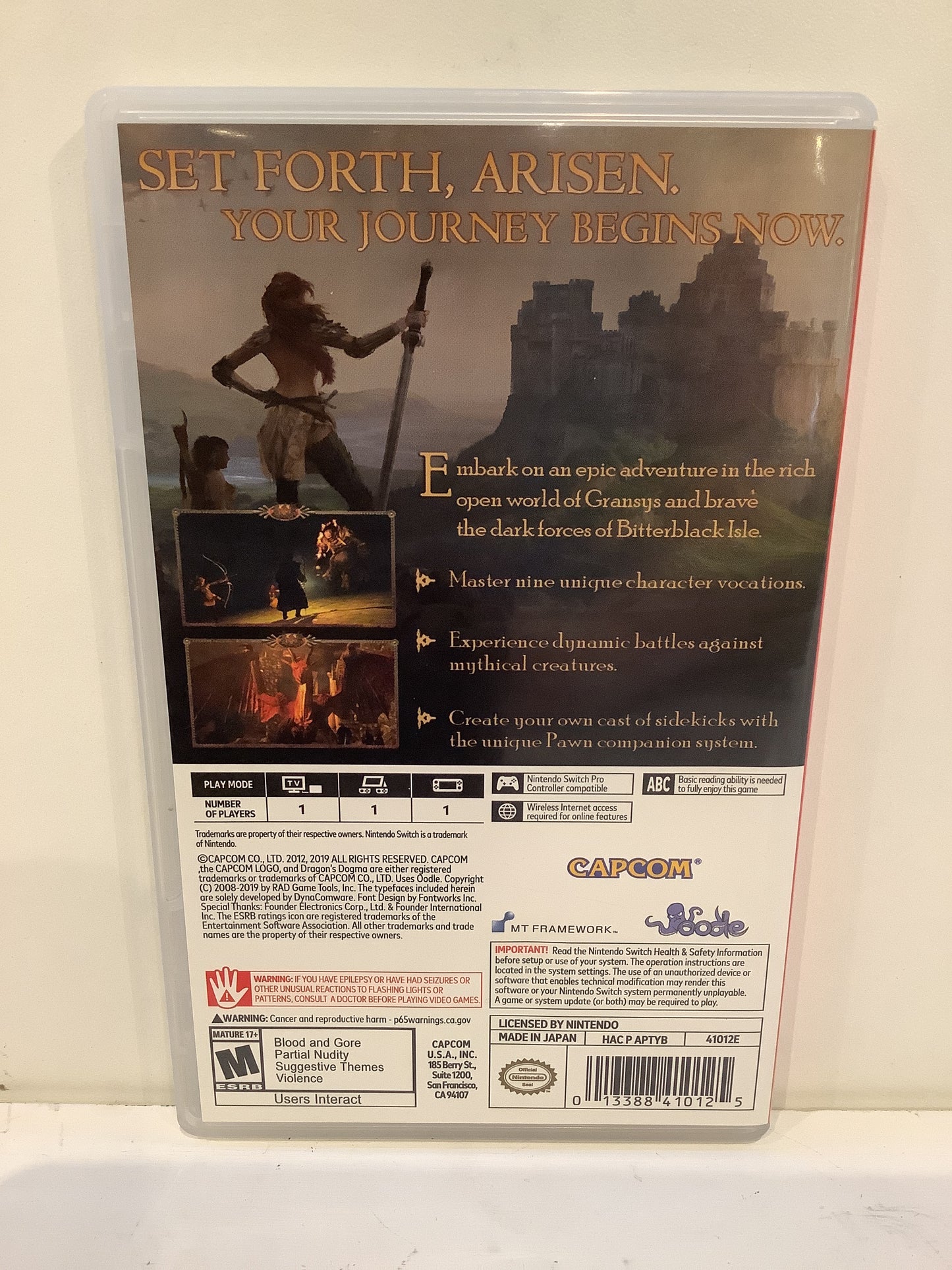 Dragon's Dogma: Dark Arisen - Nintendo Switch