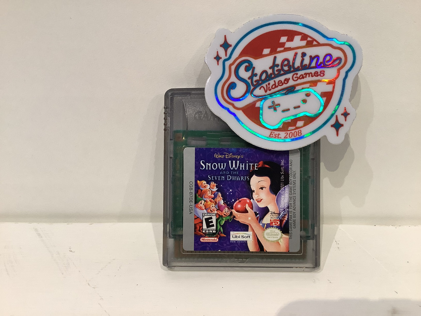 Snow White and the Seven Dwarfs - GameBoy Color – Stateline Video Games ...