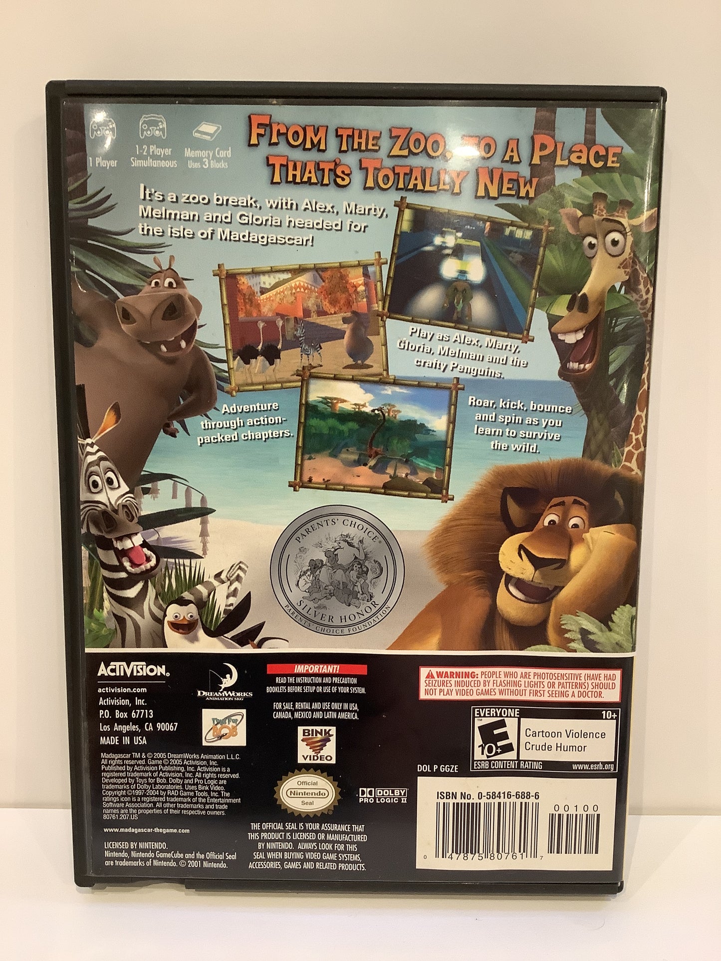 Madagascar [Player's Choice] - Gamecube