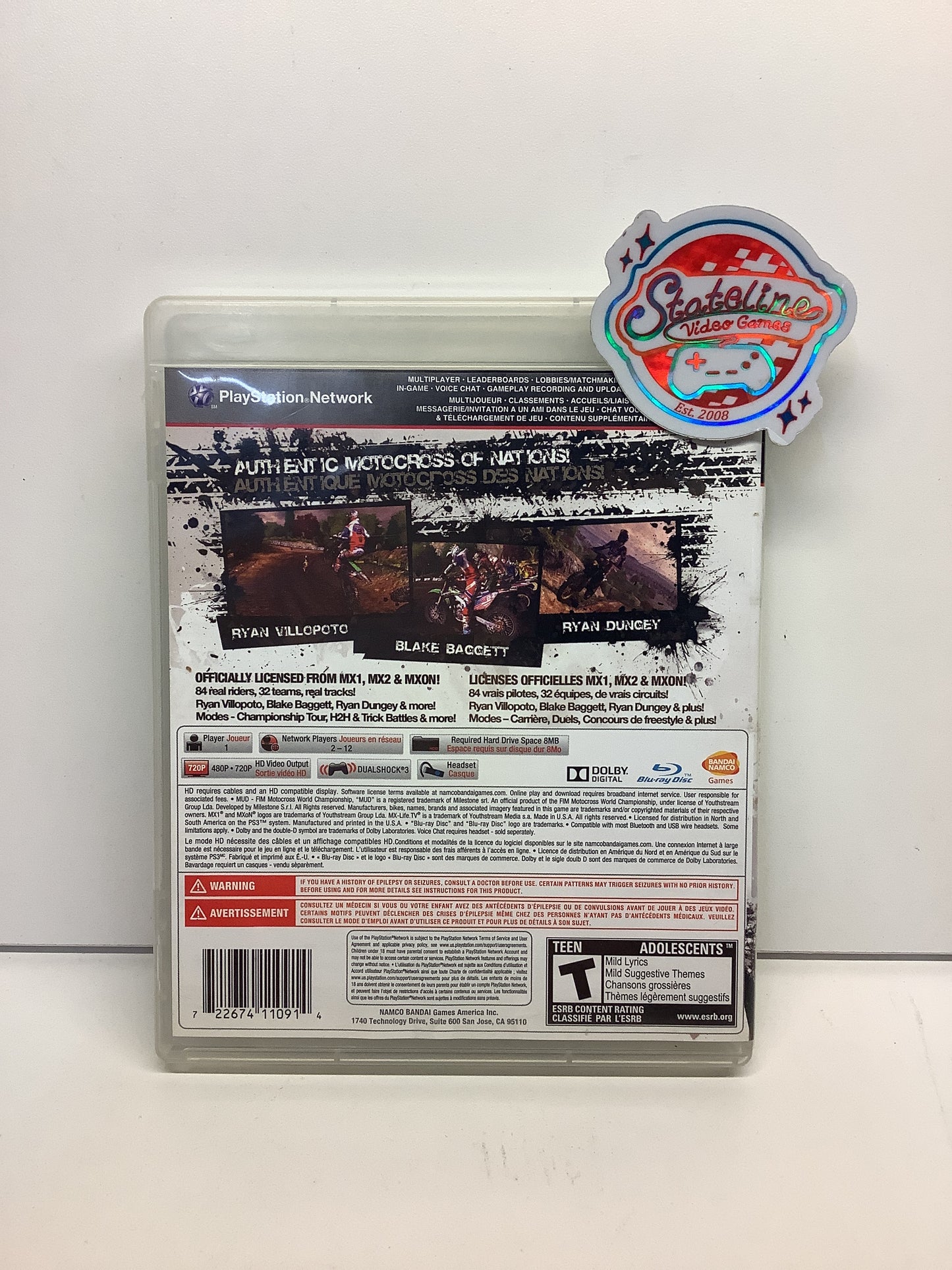 MUD: FIM Motocross World Championship - Playstation 3