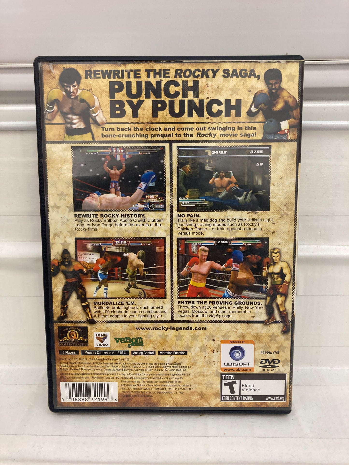 Rocky Legends - Playstation 2