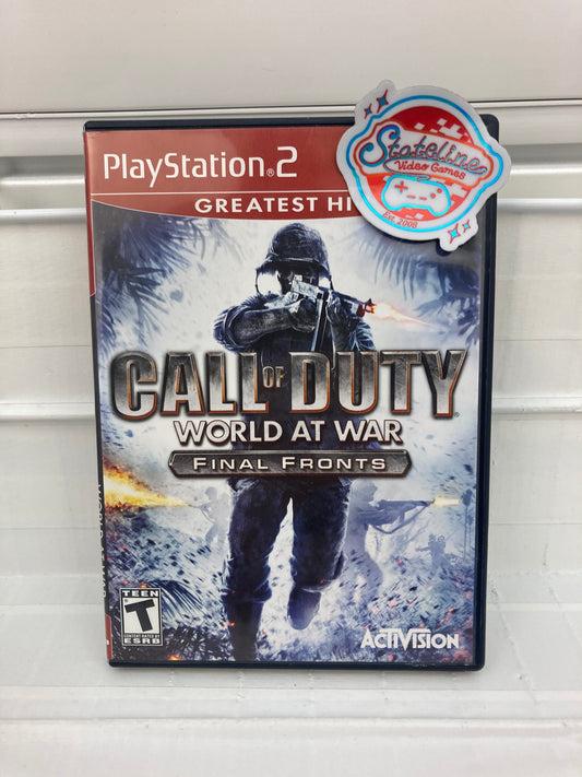Call of Duty World at War Final Fronts [Greatest Hits] - Playstation 2
