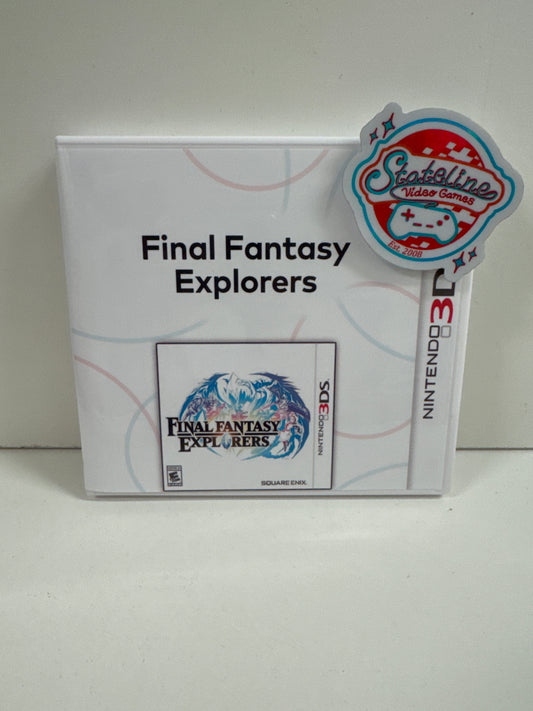 Final Fantasy Explorers - Nintendo 3DS