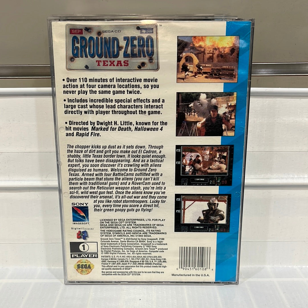 Ground Zero Texas - Sega CD