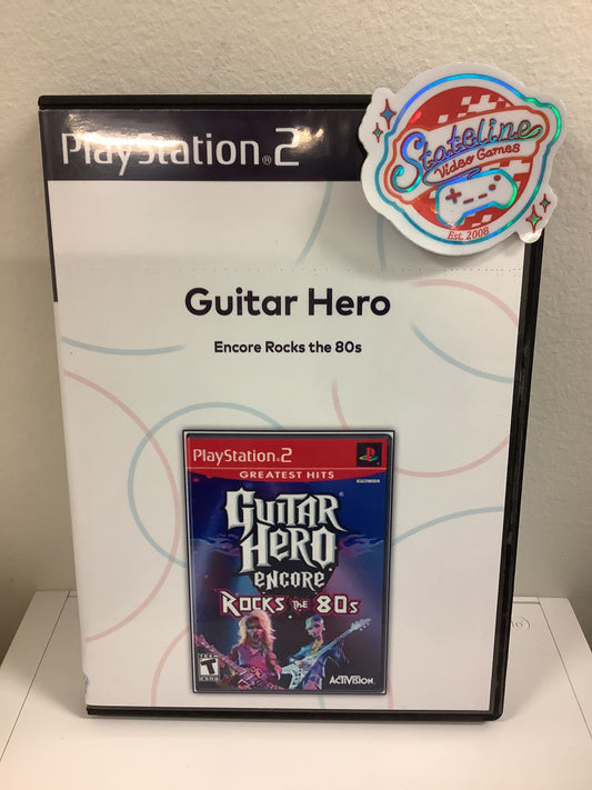 Guitar Hero Encore Rocks the 80's [Greatest Hits] - Playstation 2